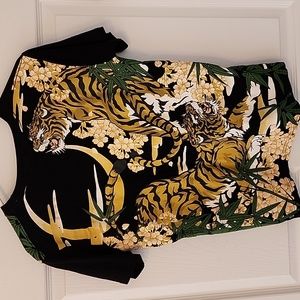 Joye tiger print crew-neck t-shirt
